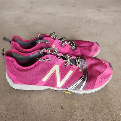 New Balance Minimus Trail Vibram Running Shoes WT20BG2 Hot Pink Womens Sz 9.5 B • $25