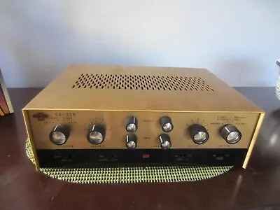 Vintage Calrad SA-30B Tube Stereo Integrated Amplifier 6BM8 12AX7 Please Read • $324.99