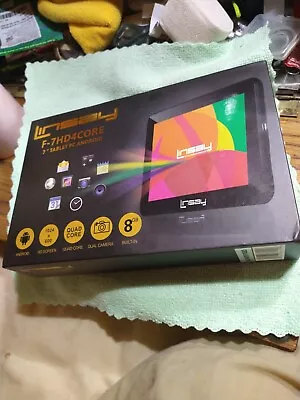 Linsay F-7HD4CORE Tablet 7  PC Android HD Quad Core 64GB Dual Camera Works Good  • $24.99