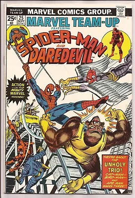 Marvel Team-Up #25 FN/VF 7.0 Off-White Pages (1972 1st Series) (3) • $14