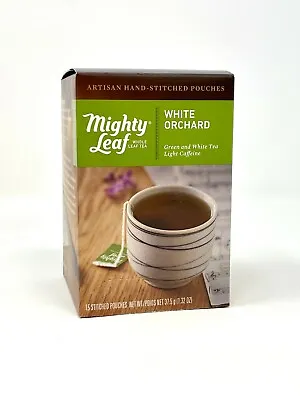 Mighty Leaf Whole Leaf Tea White Orchard Green Tea~15 Pouches~SHIPS FREE!!! • $13.99