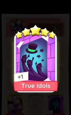 True Idols - Monopoly Go 5 Stars Sticker • $6.50