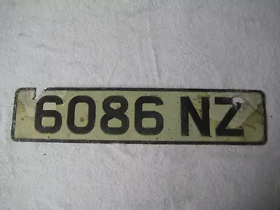 NORTHERN IRELAND COLERAINE LONDONDERRY VINTAGE 1950s #6086 NZ RARE LICENCE PLATE • $39.99