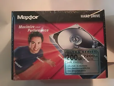 Maxtor DiamondMax 200GB Hard Drive 7200 RPM 8MB Cache Ultra ATA/133 PC/Mac NEW • $19.99