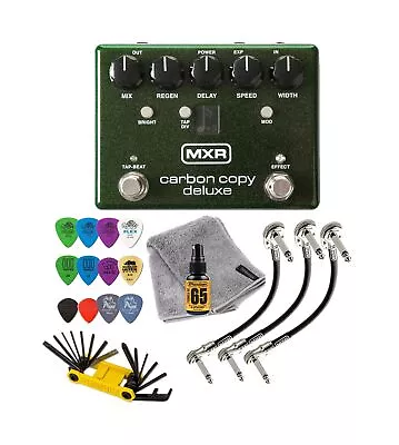 MXR M292 Carbon Copy Deluxe Analog Delay Guitar Effects Pedal With Tonebird B... • $293.63