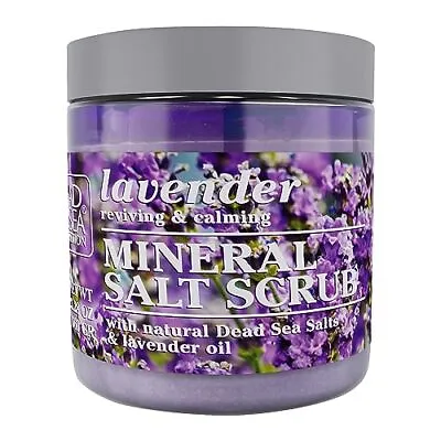 Dead Sea Collection Lavender Oil Mineral Salt Bath Body Scrub Large 660 G New* • £10.44