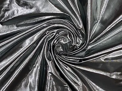 £1.20 • Buy Metallic Shiny Shimmer Foil Lame Fabric Dress Craft Lining Fabric  44''wide