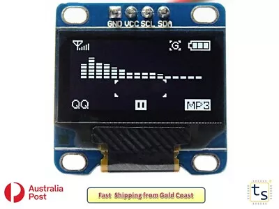 0.96 Inch White I2C IIC OLED LCD Module 4pin  • $9.95