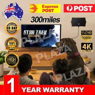 $18.95 • Buy 300 Mile Range Antenna TV Digital HD Skywire 4K Antena Digital Indoor HDTV 1080p