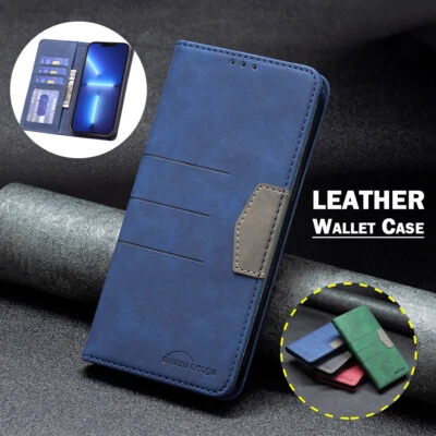 $14.99 • Buy For OPPO A17 A57 A74 A96 5G A54 A54S A16S Find X5 Case Wallet Leather Flip Cover