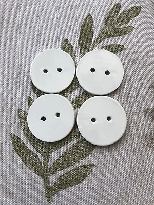 Brand New Lead Penny Curtain Weights X4 Ivory Painted 14g • £2.75