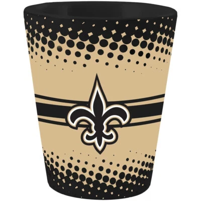 $9.95 • Buy New Orleans Saints NFL 2385 Full Wrap Ceramic Collectible Shot Glass 2 Oz