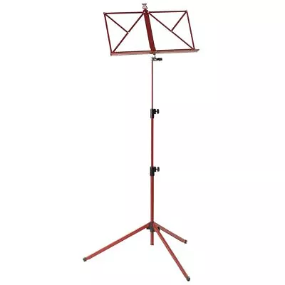 K & M 10010 Rainbow Series Red Music Stand • $25.99