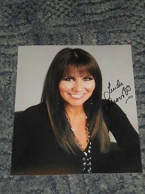 LINDA LUSARDI - MODEL / ACTRESS  - 10x8 PHOTO SIGNED (461) • £8.99