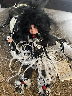 Mark Roberts Curiosity Witch 51-41324 Black White 10.5  Tall #175 Of 1000 Made • $80