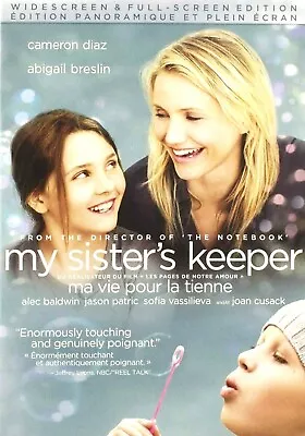 My Sisters Keeper DVD THE MOVIE Sofia Vassilieva  Abigail Breslin Cameron Diaz • $6.99