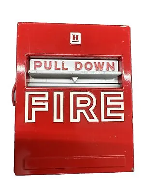 Honeywell Vintage Non Coded  S464A Fire Alarm Pull Station Single Pole Norm Open • $38.99