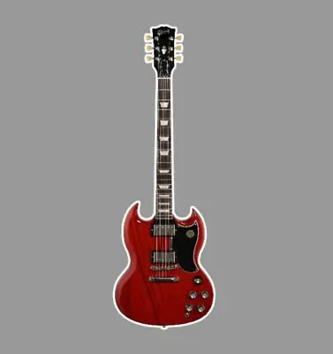 $3.50 • Buy 1961 Gibson SG Guitar Die Cut Glossy Vinyl Sticker