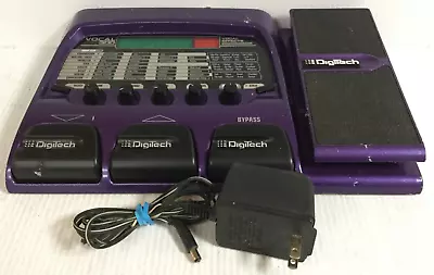 (MA1) DigiTech Vocal 300 Multi-Effects Processor Pedal Voice Changer W/ AC Cable • $150