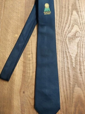 £8 • Buy A Badger Tie Navy Blue  Mansfield Brewery Logo Neck Tie