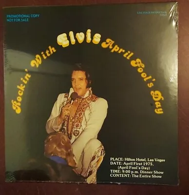 ELVIS Presley ROCKIN' WITH ELVIS APRIL FOOL'S DAY 4/1/75 PROMO SEALED • $89.71