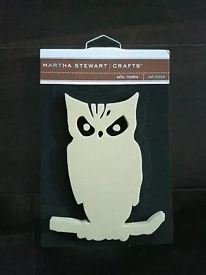 Martha Stewart Crafts  Foam Stamp  Owl Stamp NEW • $10