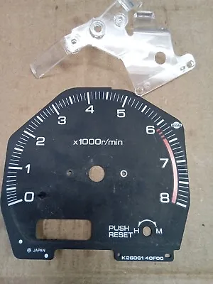 89-90 Nissan S13 240sx Sohc Tachometer Gauge Face Plate • $23.99