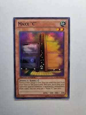 Maxx  C  - CT09-EN012 - Super Rare - Limited Edition Yugioh • $27.34