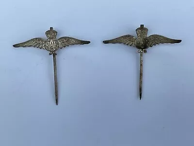 Attic Find - Pair Of RAF Tie Pin / Collar Pin Pin Badges  • £3.99