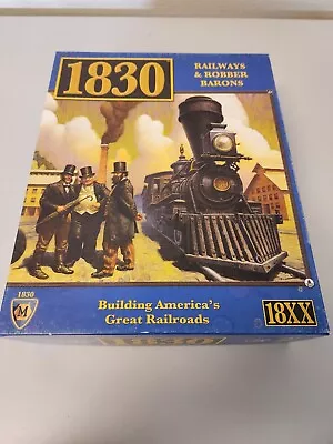 Mayfair Boardgame 1830 - Railways & Robber Barons - Great Condition - Complete • $45