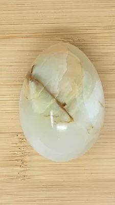 Vintage Marble Onyx Stone Egg • £4