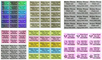 $3.99 • Buy Custom Personalised Name Stickers Vinyl Tag / Label, 3.0 X 1.5 CM, Waterproof