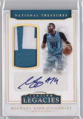 2016 National Treasures Lasting Legacies Prime /25 Michael Kidd-Gilchrist Auto • $29.29