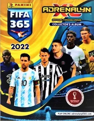 MANCHESTER UNITED - PANINI ADRENALYN XL FOOTBALL CARD - FIFA 365 - 2022 - To Choose From • $1.89