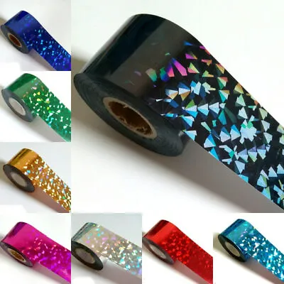 HOLO DIAMOND Nail Art Foil 💖 Holographic Transfer Sticker 💖 Manicure Foils • £1.90