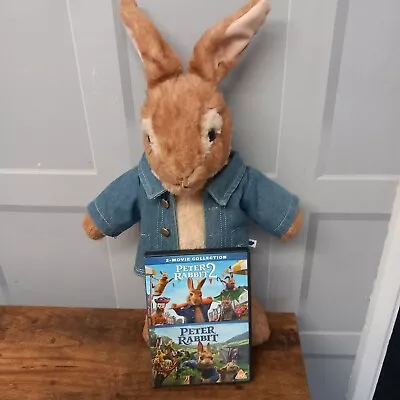 Build A Bear Peter Rabbit And Dvd Set • £5