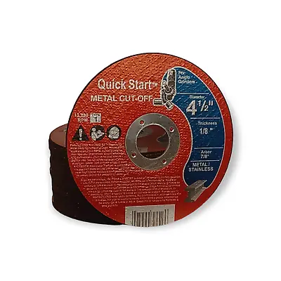 50 Pack 4-1/2  X 1/8  Cut-off Wheel 4.5  Cutting Discs Stainless Steel & Metal • $22.98