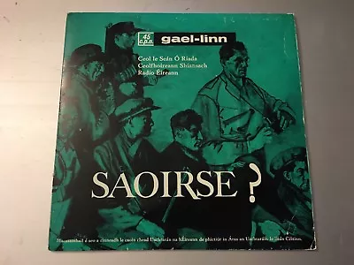 Sean O'Riada Saoirse? 7  45 Rpm Picture Sleeve Gael-Linn [Ireland] VG+ Celtic • $18.95