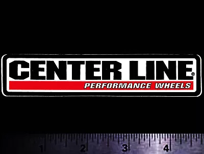 $5.50 • Buy CENTER LINE  Performance Wheels - Original Vintage 1980’s Racing Decal/Sticker