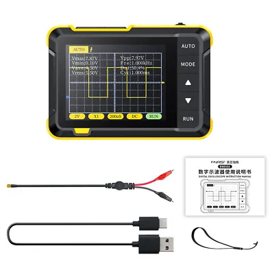 -Dso Digital Handheld Oscilloscope 2.5MS/s 200KHz  Bandwidth W0H9 • £25.69