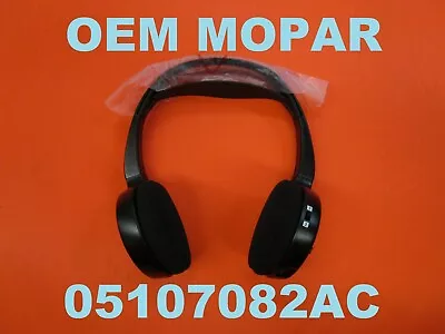 NEW OEM Mopar DVD Player Dual Channel Wireless Headphones 05107082AC • $34.88