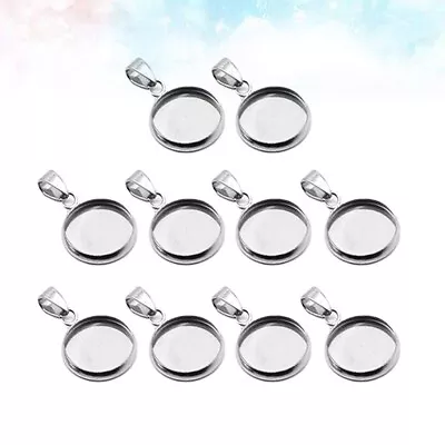 £6.18 • Buy 20 Pcs Trays Bezels Resin Jewelry Making Resin Tray