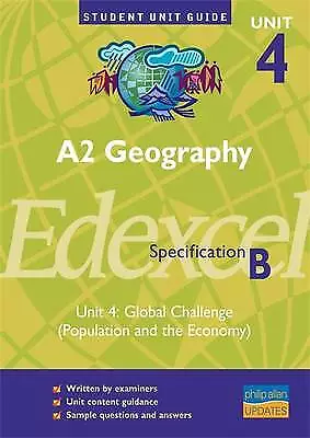 Burtenshaw David : A2 Geography Edexcel (B) Unit 4: Global Fast And FREE P & P • £3.12