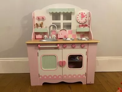 £75 • Buy Childs Wooden Early Learning Centre Toy Kitchen/oven + Mixer & Other Accessories