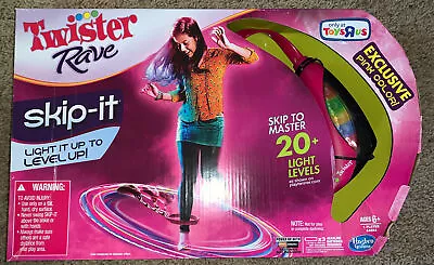 $75 • Buy Twister Rave Skip It Exclusive PINK - Toy R Us - Brand New - Rare 