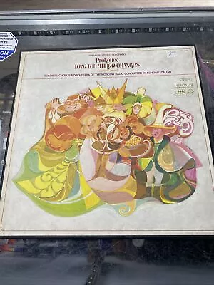 PROKOFIEV Love For Three Oranges 2 LP Box Dalgat Melodiya Angel • $15