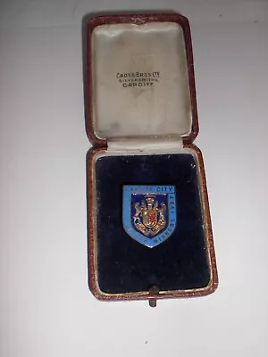 Cardiff City Vintage 1927 FA Cup Winners Badge With Box  RARE • £95