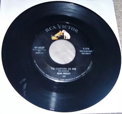 ELVIS PRESLEY - I'VE GOT A WOMAN; 45 Vinyl Record 1956 RCA VICTOR 47-6637 VG+ • $9.99