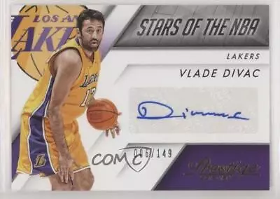 2015-16 Panini Prestige Stars Of The NBA Signatures /149 Vlade Divac Auto HOF • $23.20