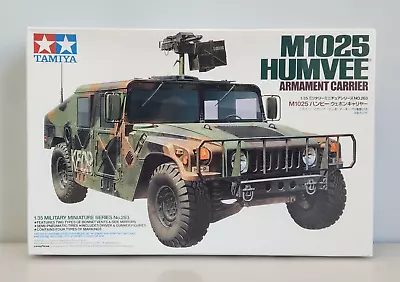 Tamiya M1025 Humvee Armament Carrier Hummer 1/35 Model Kit 35263 New Sealed • $74.95